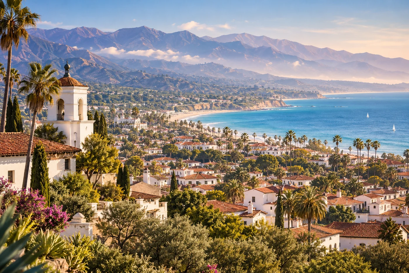 Ilustración regional para Santa Barbara County